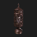 Mashrabiya lattice table lamp Islamic geometric 3D model