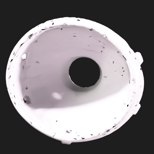 Blank face mask base paintable cosplay 3D model